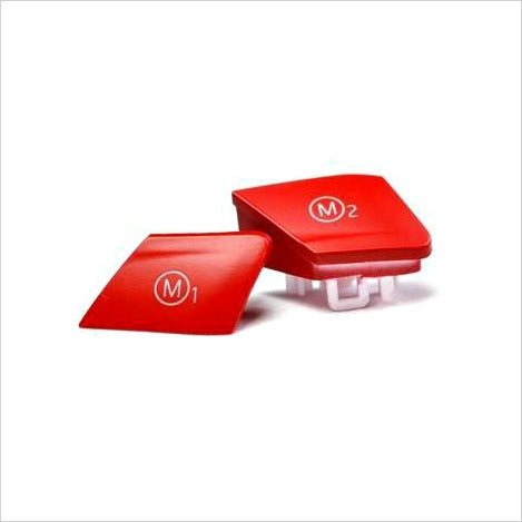 AutoTecknic M1 M2 Button Set Satin Red BMW F-Chassis M Vehicles