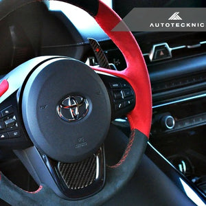 AutoTecknic Dry Carbon Battle Version Shift Paddles Toyota Supra A90