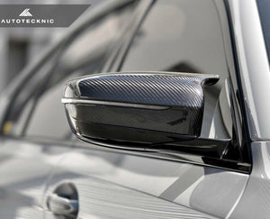 AutoTecknic Dry Carbon Fiber Mirror Covers BMW F90 M5