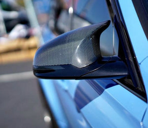 AutoTecknic Dry Carbon Fiber V2 Mirror Covers BMW F80 M3 F82 M4 F87 M2C