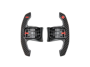 AutoTecknic Carbon Fiber Pole Position Shift Paddles (Red Indicators & Grip) Toyota Supra A90