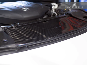 AutoTecknic Dry Carbon Fiber Cooling Plate Toyota Supra A90