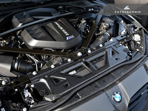 AutoTecknic Dry Carbon Fiber Cooling Shroud BMW G80 M3 G82 M4