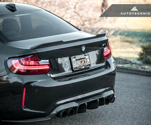 AutoTecknic Dry Carbon Fiber Competition Trunk Spoiler BMW F22 2-Series & F87 M2
