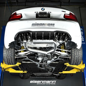 Eisenmann Performance Exhaust with 4x90mm Carbon Fiber Tips BMW F87 M2