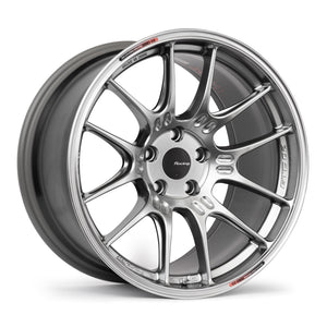 Enkei GTC02 18x10 5x112 32mm Offset 66.5mm Bore Hyper Silver Wheel