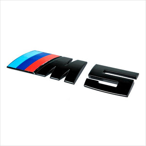 iND M5 Painted Black Trunk Emblem E60 M5