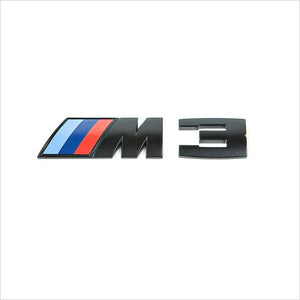 iND M3 Painted Trunk Emblem BMW E90 E92 E93 M3