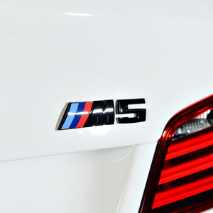 iND M5 Painted Black Trunk Emblem BMW F10 M5