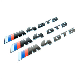 iND M4 GTS Painted Black Trunk Emblem BMW F82 M4