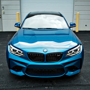 iND Gloss Black Front Grille Surrounds BMW F87 M2