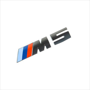 iND M5 Painted Black Chrome Trunk Emblem BMW F90 M5