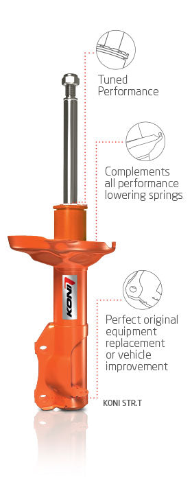 Koni STR.T (Orange) Shock 03-10 BMW X3 / X4 (F25) - Rear