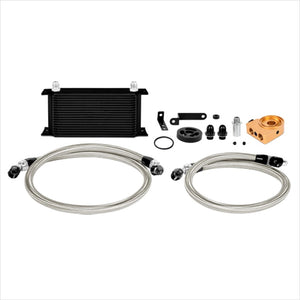 Mishimoto 08-14 Subaru WRX Thermostatic Oil Cooler Kit - Black