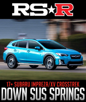 RS-R 2017+ Subaru Impreza XV (GT7) Down Sus Springs