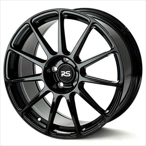 Neuspeed RSe11R Gloss Black Wheel 18x9.5 5x112 45mm