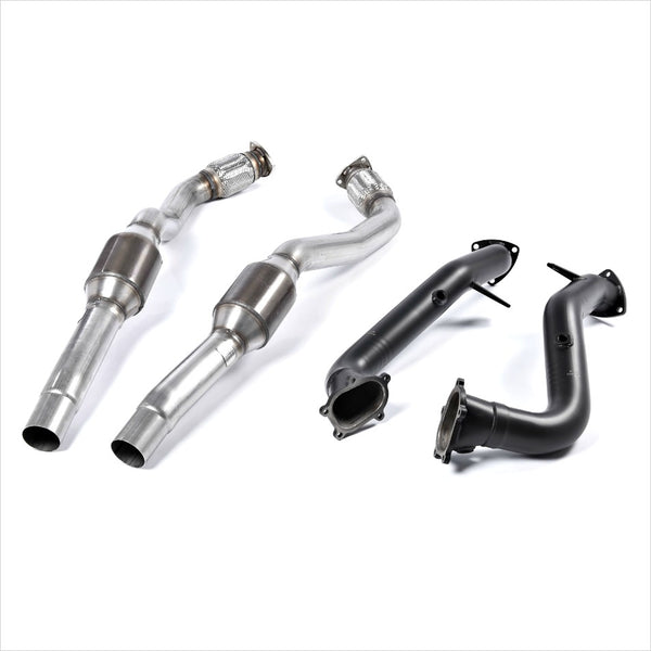 Milltek Downpipes Large Bore with High Flow Cats Audi S6 / S7 (C7) RS7 4.0T (use w/OE Exhaust)