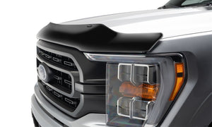 AVS 17-18 Nissan Titan Bugflector Medium Profile Hood Shield - Smoke