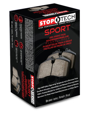 StopTech 2016 Ford Focus RS Front Premium Sport Brake Pad