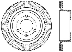 StopTech 12-19 Ford F-150 (w/Manual Parking Brake) Slotted Sport Brake Rotor