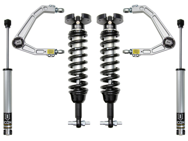 ICON 2019+ GM 1500 1.5-3.5in Stage 2 Suspension System w/Billet Uca