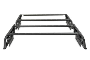 DV8 Offroad 07-23 Toyota Tundra / 09-23 Ford F150 Raptor MTO Series Bed Rack -  2pc Adj.