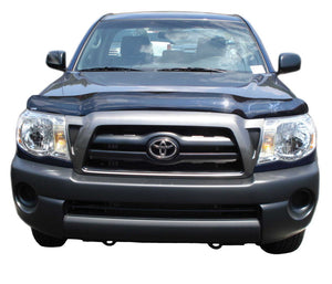 AVS 05-11 Toyota Tacoma High Profile Bugflector II Hood Shield - Smoke