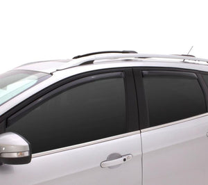 AVS 16-18 Honda Pilot Ventvisor In-Channel Front & Rear Window Deflectors 4pc - Smoke