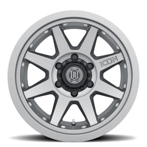 ICON Rebound Pro 17x8.5 5x5 -6mm Offset 4.5in BS 71.5mm Bore Titanium Wheel