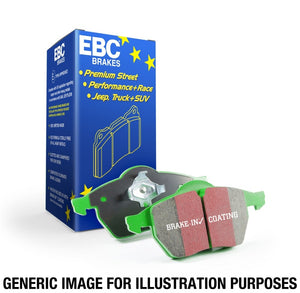 EBC 14+ Mini Hardtop 2.0 Turbo Cooper S Greenstuff Front Brake Pads