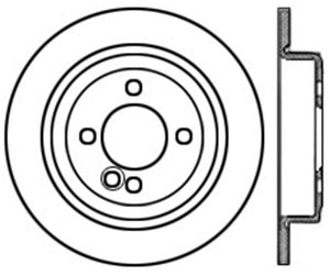 StopTech 07-09 Mini Coooper/Cooper S Slotted & Drilled Right Rear Rotor