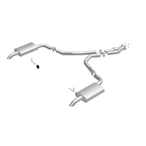 MagnaFlow 75-79 Chevy Corvette V8 5.7L Dual Split Rear Exit Stainless Cat-Back Perf Exhaust