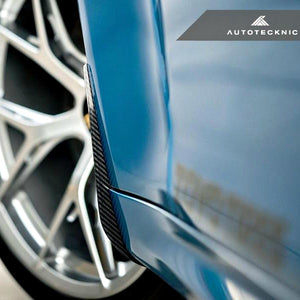 AutoTecknic Carbon Fiber Front Splash Guard BMW F87 M2 & M2 Competition
