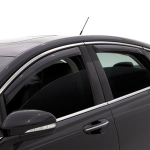 AVS 06-08 Dodge RAM 1500 Mega Cab Ventvisor In-Channel Front & Rear Window Deflectors 4pc - Smoke