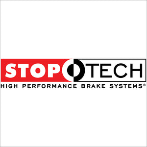 StopTech 04-10 Mazda3 Slotted & Drilled Left Rear Rotor