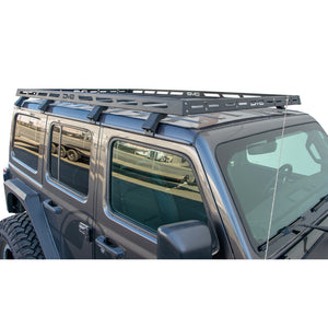 DV8 Offroad 18-21 Jeep Wrangler JL 4-Door Roof Rack