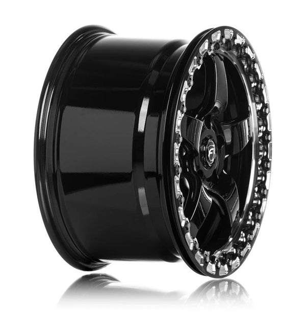 Forgestar D5 Beadlock 18x12 / 5x120.65 BP / ET56 / 8.8in BS Gloss Black Wheel