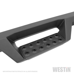 Westin 18-20 Jeep Wrangler JL Unlimited 4DR HDX Drop Nerf Step Bars - Textured Black