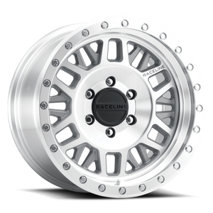 Raceline 951MC Ryno 17x9in / 8x165.1 BP / -12mm Offset / 125.2mm Bore - Machined Wheel