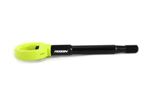 Perrin 2022+ BRZ/GR86 Tow Hook Kit (Front) - Neon Yellow