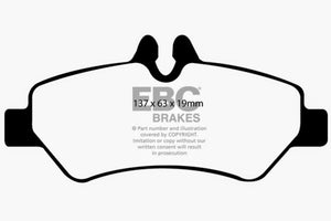 EBC 07+ Dodge Sprinter 2500 Greenstuff Rear Brake Pads