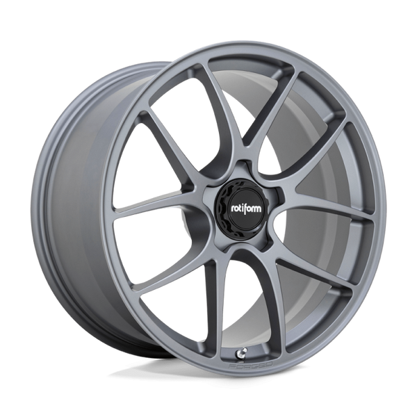 Rotiform R901 LTN Wheel 19x10.5 5x112 34 Offset - Satin Titanium