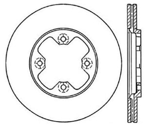 StopTech Slotted & Drilled Sport Brake Rotor