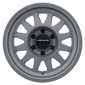 Method MR704 17x8.5 0mm Offset 6x135 87mm CB Matte Titanium Wheel