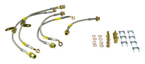 Goodridge 09-12 Cadillac CTS-V (All CTS-V w/ Brembo Brakes) Stainless Steel Brake Line Kit