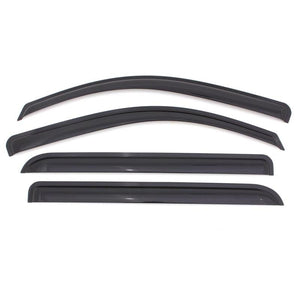 AVS 06-10 Hyundai Accent Ventvisor Outside Mount Window Deflectors 4pc - Smoke