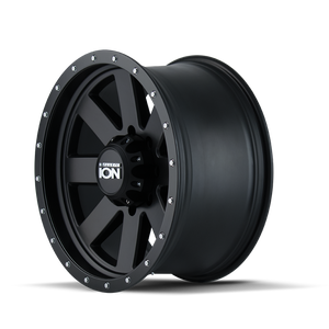 ION Type 134 17x8.5 / 5x127 BP / 6mm Offset / 83.82mm Hub Matte Gunmetal/Black Beadlock Wheel