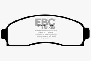 EBC 03-06 Chevrolet Equinox 3.4 Greenstuff Front Brake Pads