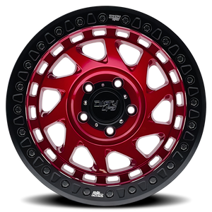 Dirty Life 9313 Enigma Race 17x9 / 5x127 BP / -38mm Offset / 78.1mm Hub Crimson Candy Red Wheel