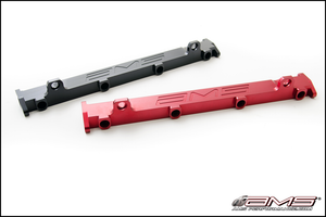 AMS Performance 03-07 Misubishi EVO VIII/IX CNC Machined Aluminum Fuel RailBlack